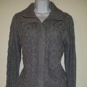 St. John's Bay Thick Knit Crotchet Sweater